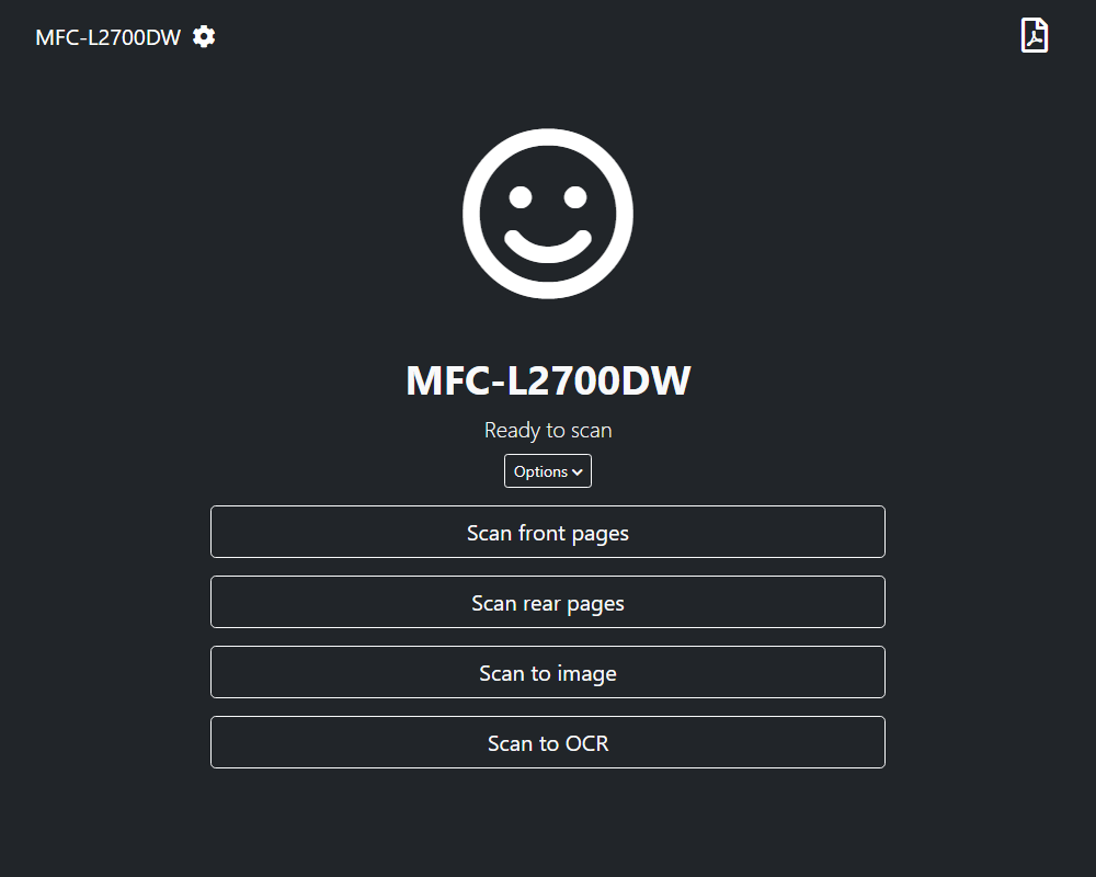 The web UI